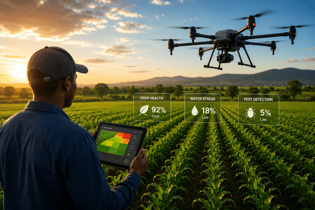 From Sky to Soil: How Drone Technology Is Transforming African Farming